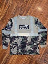 Load image into Gallery viewer, Molokai Kukui Camo FAM Hi Viz Safety Reflective HI VIZ Long Sleeve
