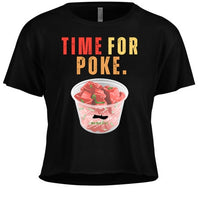 Load image into Gallery viewer, Time For Poke Molokai Crop Top
