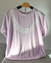 Load image into Gallery viewer, Lilac Pikake Molokai Tee
